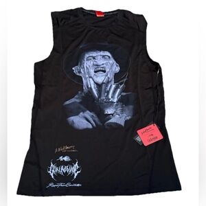 Men's Civil Regime x Freddy Krueger Collab Sleeveless Compression Tee